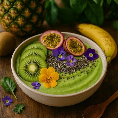 Tropical Avo Smoothie Bowl